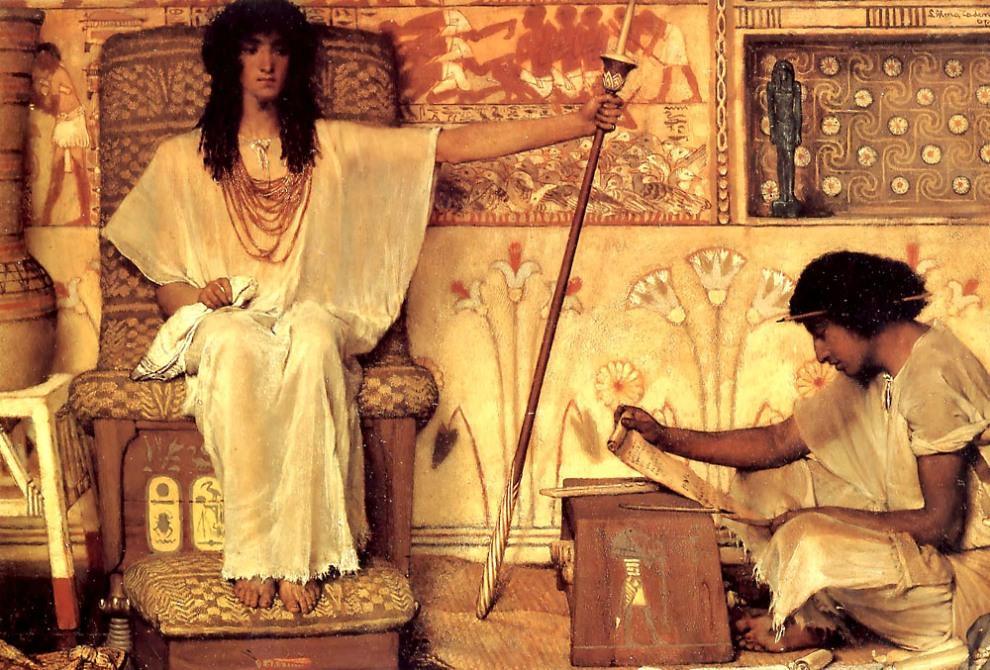 Sir Lawrence Alma-Tadema Joseph Overseer of the Pharoahs Granaries